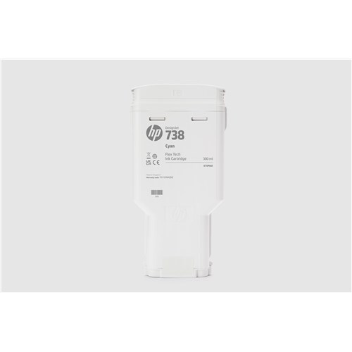 HP 738 Flex Tech Ink 300ml Cyan